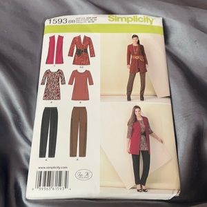 Simplicity pattern 1593